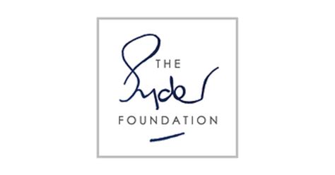What, who, how, where THE SYDER FOUNDATION .